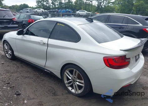 2014 BMW 228I из США, поврежденный, VIN WBA1F5C59EVV99446